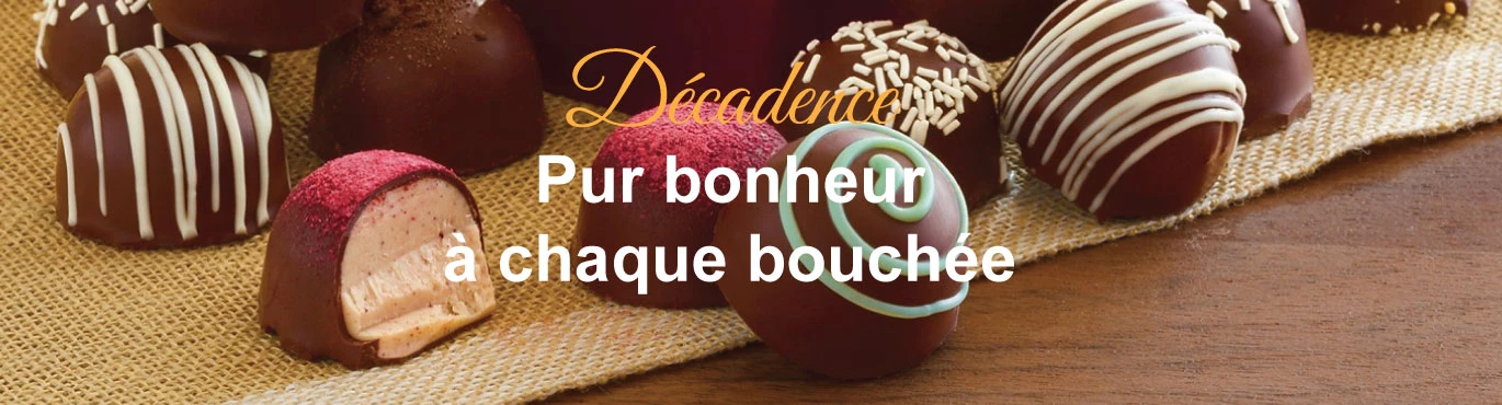 Bouchées fines artisanales chez Choco-Choco Valleyfield