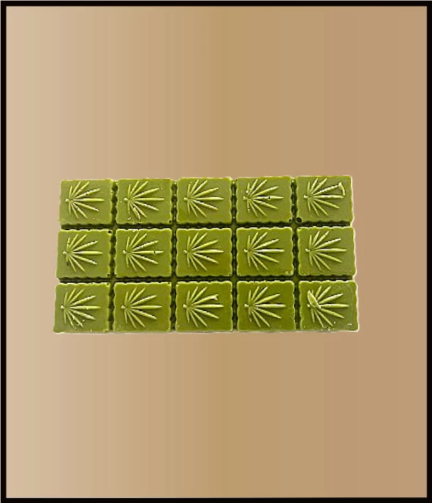 Tablette de Matcha aux amandes chez Choco-Choco Valleyfield